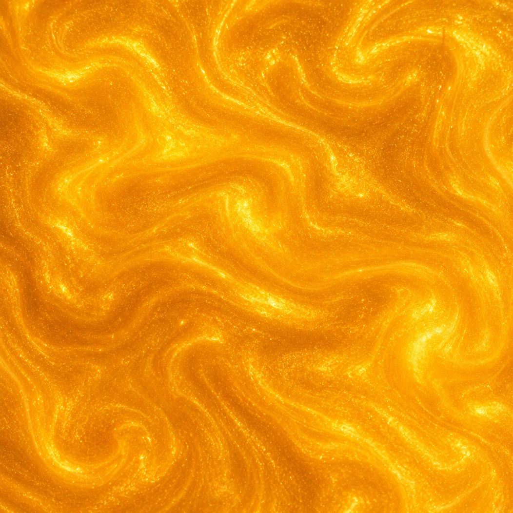 Macro del líquido brillando